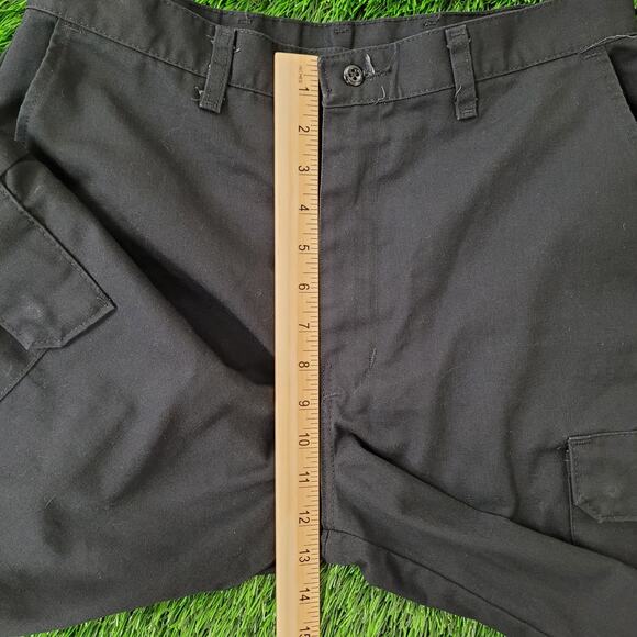 Vintage Y2K RedKap Cargo Shorts 30x9 Black - Picture 14 of 16